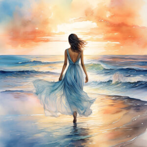 Frau am Strand_compressed_basic